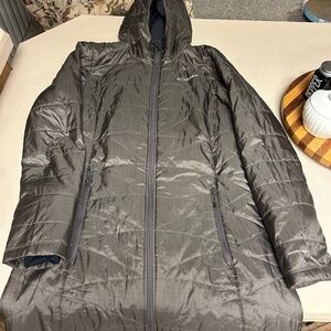 Columbia Mighty Lite Hooded Jacket Coat Womens M